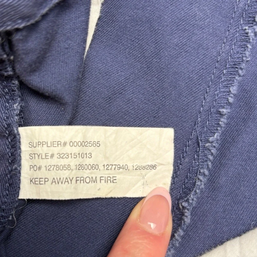 Polo Ralph Lauren‎ Pants Boys 20 Blue Chino Straight Leg Cotton Twill 30 Waist